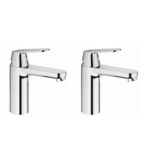 Eurosmart Cosmopolitan - Lot de 2 mitigeurs de lavabo CE, chrome (2339800E-DUO)