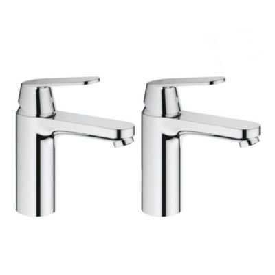 Eurosmart Cosmopolitan Lot de 2 mitigeurs monocommande 1/2" Lavabo Taille M (23327000-DUO)