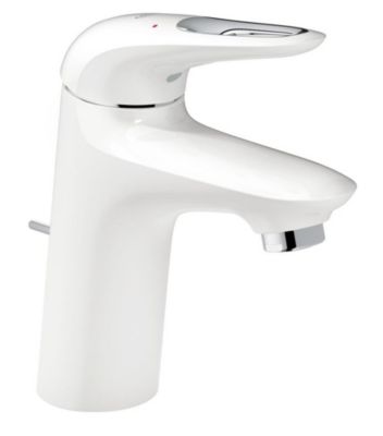 Eurostyle Mitigeur Monocommande Lavabo Taille S, Blanc/chromé (23374LS3)