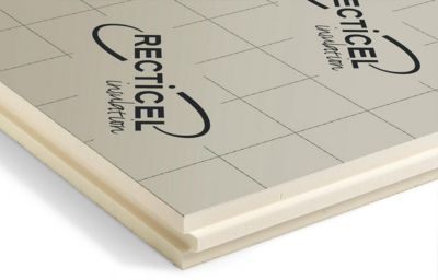 Eurotoit M 103 mm Colis de 4.80 m² R4.65 Panneau polyuréthane 1200X1000 mm pour le toit par l'extérieur