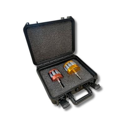 Evaseur de tuyau avec mallette - diam 80 et 100 mm - 2 pièces - DIMOS - 195613