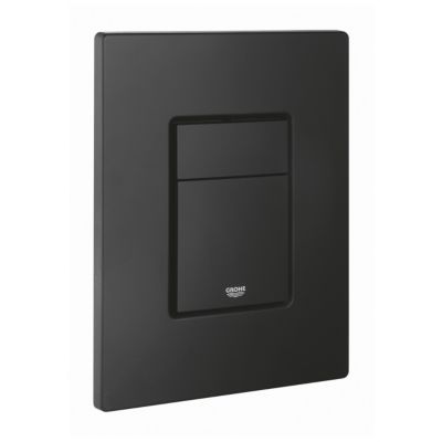 Even Plaque de commande double touche, Technologie anti-empreintes, Noir mat (38966KF0)