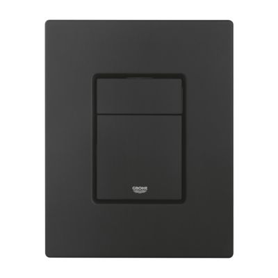 Even Plaque de commande double touche, Technologie anti-empreintes, Noir mat (38966KF0)