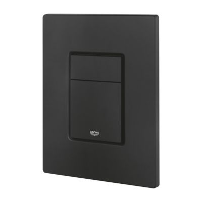 Even Plaque de commande double touche, Technologie anti-empreintes, Noir mat (38966KF0)