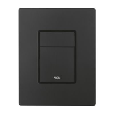 Even Plaque de commande double touche, Technologie anti-empreintes, Noir mat (38966KF0)