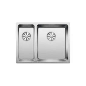 Evier Blanco Andano 340/180-IF Inox InFino - Inox Lisse