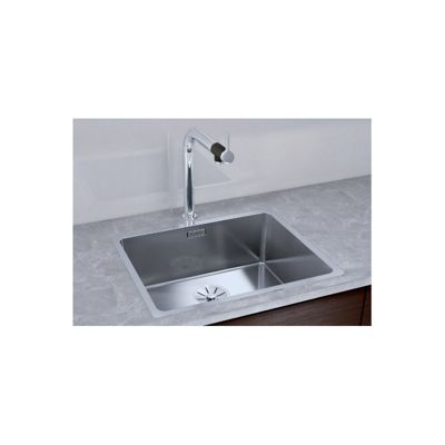 Evier Blanco Andano 500-IF Inox InFino - Inox Lisse