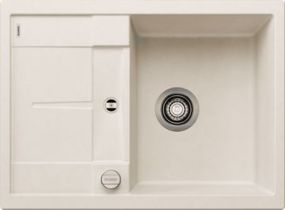 Evier Blanco Metra 45S Compact Silgranit - BLANC SOFT - Vidage : Automatique