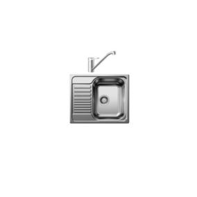 Evier - BLANCO - Pack évier + mitigeur 527908 - 1 bac - Réversible - 50cm x 100cm