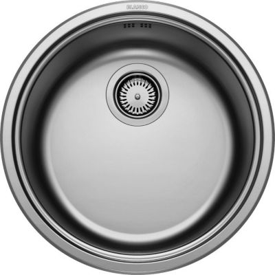 Evier Blanco Rondosol Inox - Inox Lisse