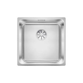 Evier Blanco Solis 400-U Inox InFino - Inox Brossé