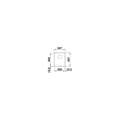Evier Blanco Subline 320-F Silgranit - GRIS VOLCAN | Castorama