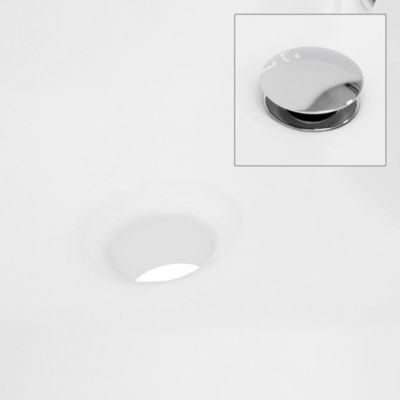 Evier ceramique vasque rond a poser moderne lave-mains salle de bain 455 mm