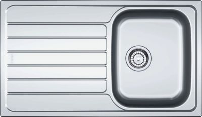 Évier à Encastrer Franke Spark 006099 - Inox 45 Cm - Avec Siphon - Pour Cuisine