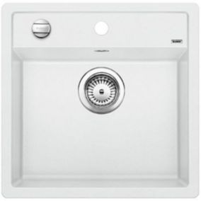 Evier à encastrer 50cm auto blanc Blanco 518524