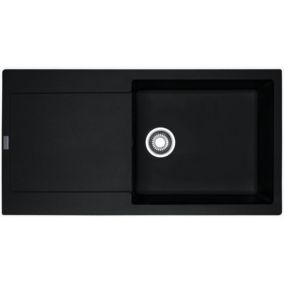Evier à encastrer MRG611-XL 1 cuve + 1 égouttoir onyx 459457