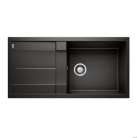 Evier granit noir BLANCO METRA XL 6 S 1 grand bac Noir