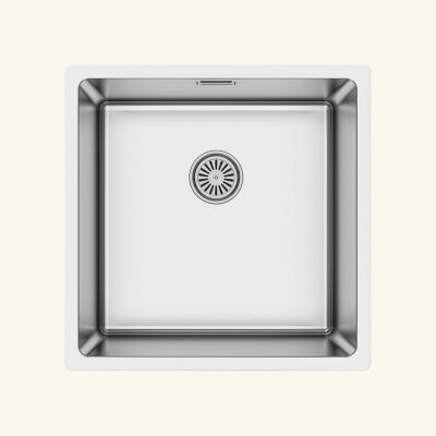 Evier inox sous-plan SUZON 1 bac 440x440