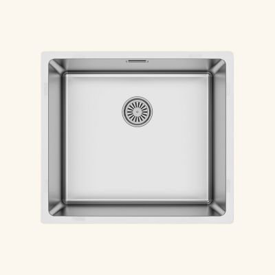 Evier inox sous-plan SUZON 1 bac 490x440