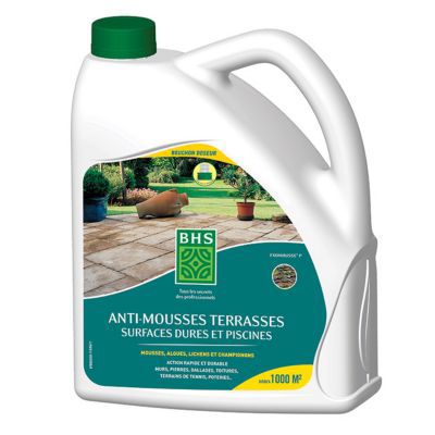 Antimousse terrassse/surfaces dures 830 ml 20% gratuit