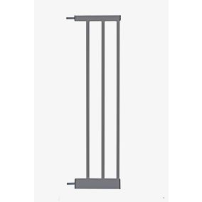 ADSafety Barrière d'escalier sans Embouts - 75 à 89 cm - Fixation à pince -  Barrière