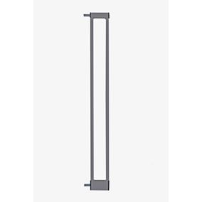 Extension de barrière aluminium Sofia 8 cm gris