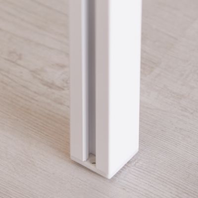 Extension poteau Alara blanc h.12,5 cm