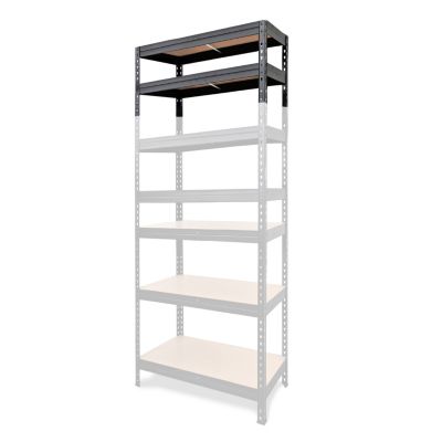 Extension pour étagère de garage en acier thermo-laqué H.46 x L.97 x P.40 cm GoodHome Rand