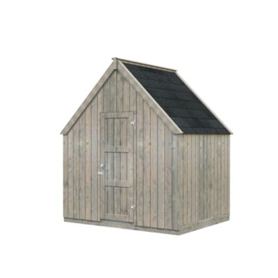 Extension pour serre Palmako Emilia bois autoclave gris 4m²