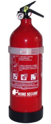Extincteur Professionnel à Poudre Polyvalente ABC de 1 KG (1 Kilos) : Conforme