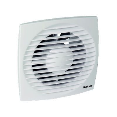 Extracteur d'air VMC Ø100 mm avec détecteur d'humidité, Aldes Design