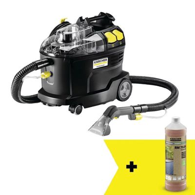 Extracteur de moquettes Karcher Puzzi 8 1 GoFurther noir compact