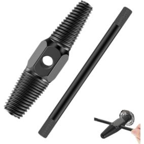 Extracteur de Tuyau, Extracteur pour Vis Endommagées et Boulons Cassés de1/2 à 3/4Pouces, Extracteur de Fil à Double Tête avec