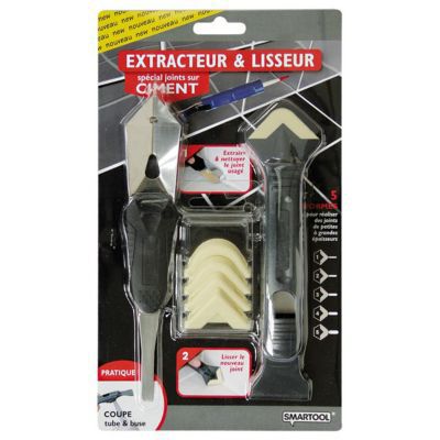 Lot De 2 Outils Everbuild - Extracteur Et Lisseur De Joints Silicone