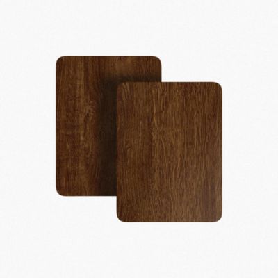 Extrémité adhésive vinyle imitation chêne athénien pour lamelle 3 x 4 cm