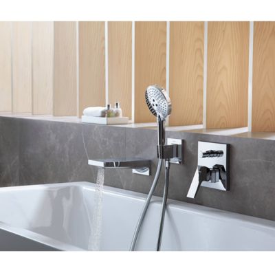 Façade mitigeur bain douche encastré 2 sorties HANSGROHE Metropol bronze brossé