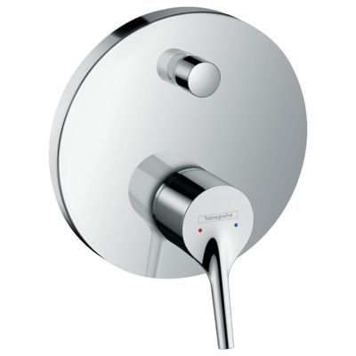 Façade mitigeur bain douche encastré 2 sorties HANSGROHE Talis S chromé