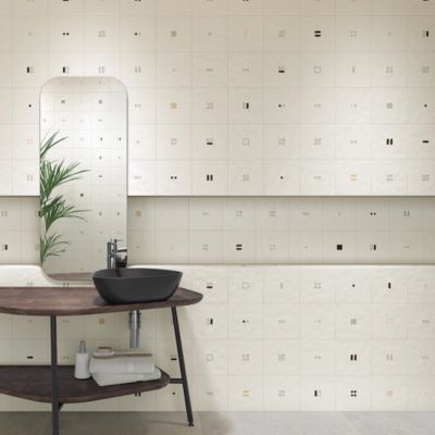 Faïence Berta Picos Celeste  20 x 20cm  ( vendu par boite de  0,8 m² )