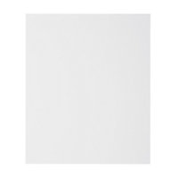 Façade de cuisine 1 porte blanc Ice 57,6 x 60 cm