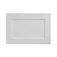 Façade de cuisine 1 porte blanc Kadral L. 60 x H. 100,5 cm