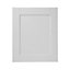 Façade de cuisine 1 porte blanc Kadral L. 60 x H. 57,6 cm