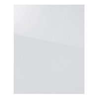 Façade de cuisine 1 porte blanc Sixties L. 60 x 57,6 cm