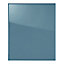 Façade de cuisine 1 porte bleu Sixties 60 cm