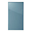 Façade de cuisine 1 porte bleu Sixties L. 40 cm