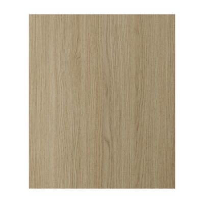 Façade de cuisine 1 porte Elcot effet chêne l.60 x H.72 cm GoodHome