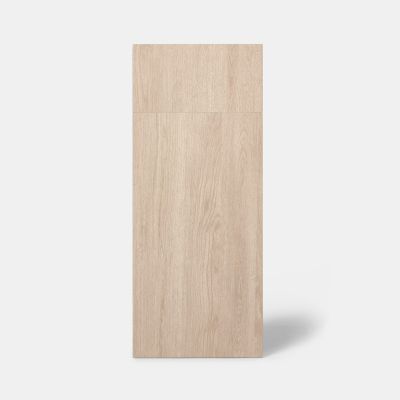 Façade de cuisine 1 porte et 1 tiroir Chia décor chêne clair l. 30 cm x H. 81 cm GoodHome
