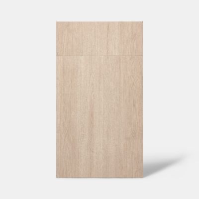 Façade de cuisine 1 porte et 1 tiroir Chia décor chêne clair l. 40 cm x H. 72 cm GoodHome
