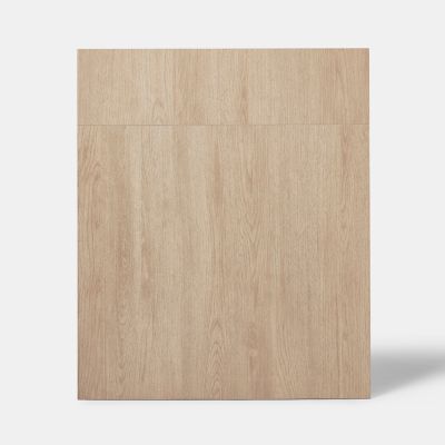 Façade de cuisine 1 porte et 1 tiroir Chia décor chêne clair l. 60 cm x H. 72 cm GoodHome