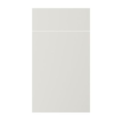 Façade de cuisine 1 porte et 1 tiroir Elcot blanc l.39,7 x H.71,5 cm GoodHome