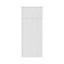 Façade de cuisine 1 porte et façade 1 tiroir GoodHome Pasilla Blanc l. 29.7 cm x H. 71.5 cm